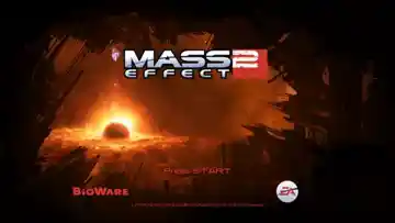 Mass Effect 2 (USA) screen shot title